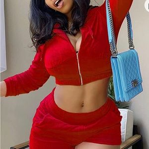 Velour Tracksuits 💕 , soft, comfortable, stretchy,come with ur name ,